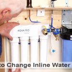 How to change inline water filter