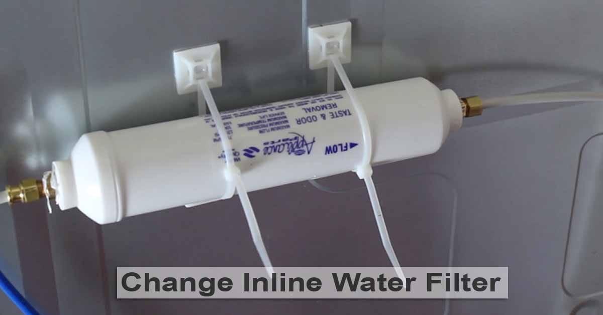 How To Replace Under Sink Water Filter Cartridge