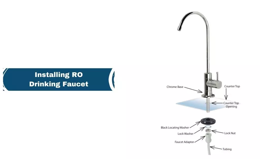 Installing RO Drinking Faucet